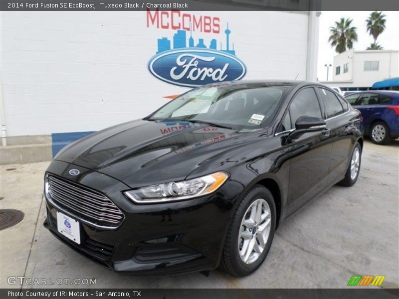 Tuxedo Black / Charcoal Black 2014 Ford Fusion SE EcoBoost