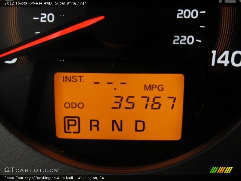 Super White / Ash 2012 Toyota RAV4 I4 4WD