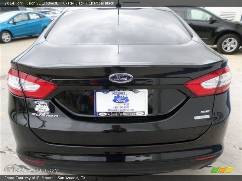 Tuxedo Black / Charcoal Black 2014 Ford Fusion SE EcoBoost