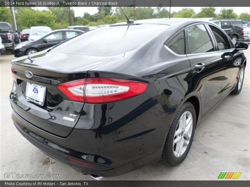 Tuxedo Black / Charcoal Black 2014 Ford Fusion SE EcoBoost