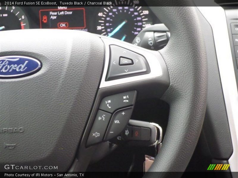 Tuxedo Black / Charcoal Black 2014 Ford Fusion SE EcoBoost