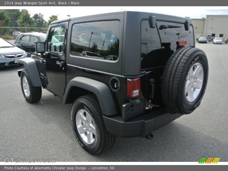 Black / Black 2014 Jeep Wrangler Sport 4x4