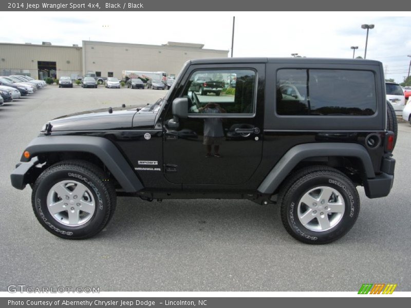 Black / Black 2014 Jeep Wrangler Sport 4x4