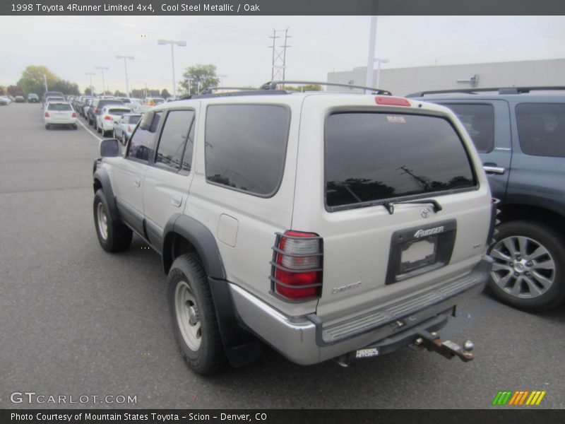 Cool Steel Metallic / Oak 1998 Toyota 4Runner Limited 4x4