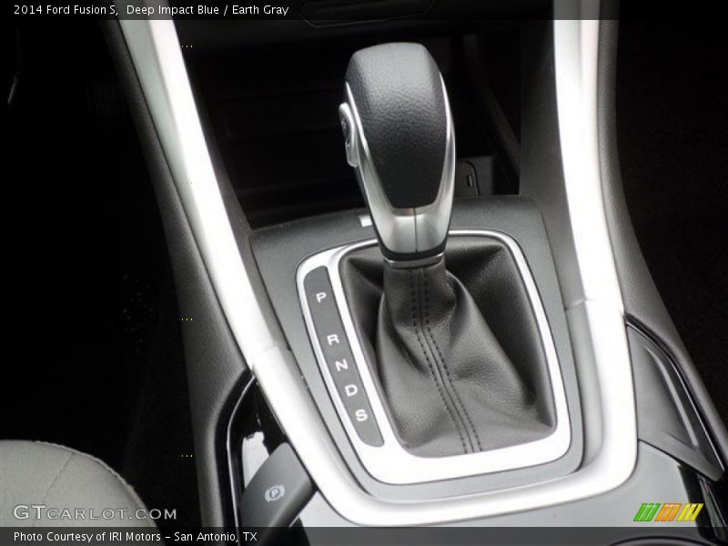 Deep Impact Blue / Earth Gray 2014 Ford Fusion S