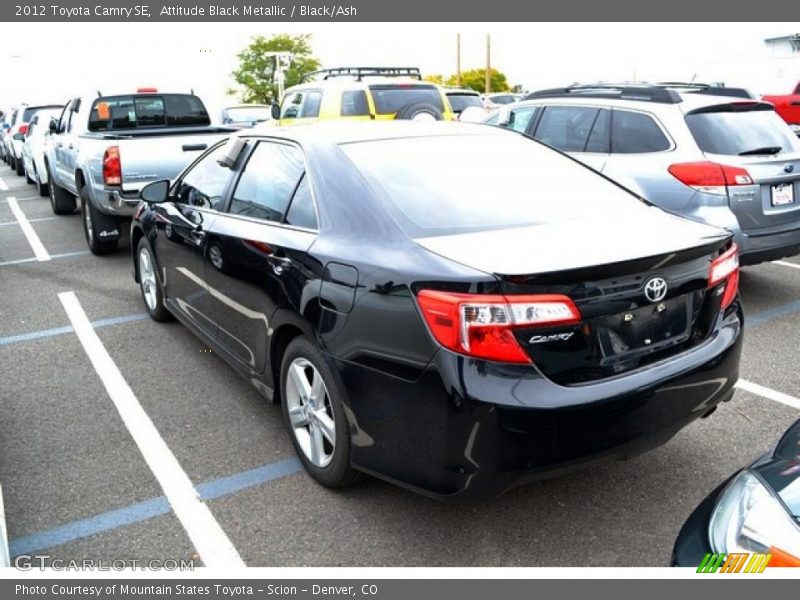 Attitude Black Metallic / Black/Ash 2012 Toyota Camry SE