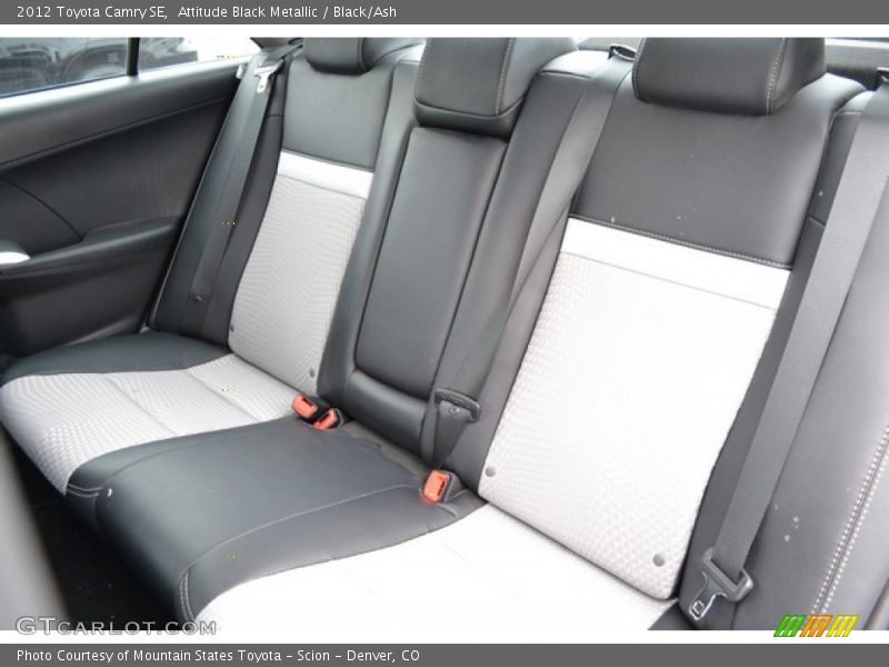 Attitude Black Metallic / Black/Ash 2012 Toyota Camry SE