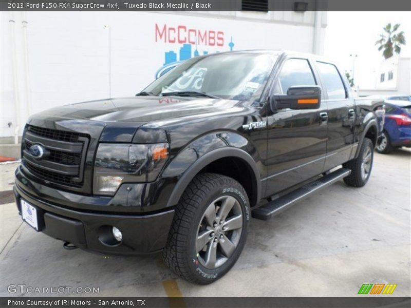 Tuxedo Black Metallic / Black 2013 Ford F150 FX4 SuperCrew 4x4