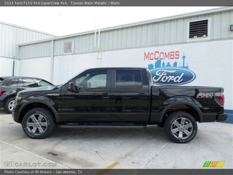 Tuxedo Black Metallic / Black 2013 Ford F150 FX4 SuperCrew 4x4
