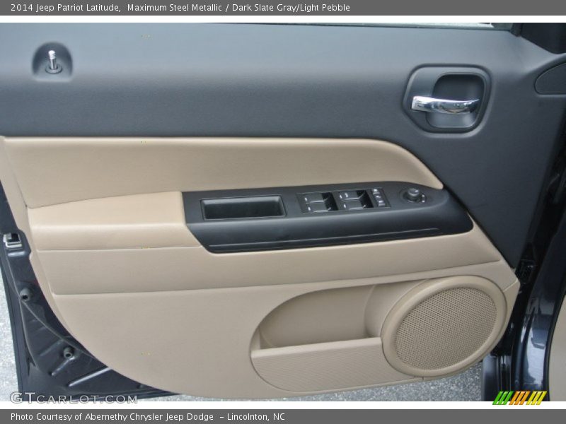 Maximum Steel Metallic / Dark Slate Gray/Light Pebble 2014 Jeep Patriot Latitude