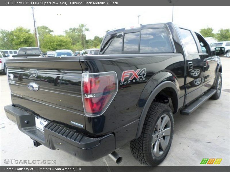 Tuxedo Black Metallic / Black 2013 Ford F150 FX4 SuperCrew 4x4