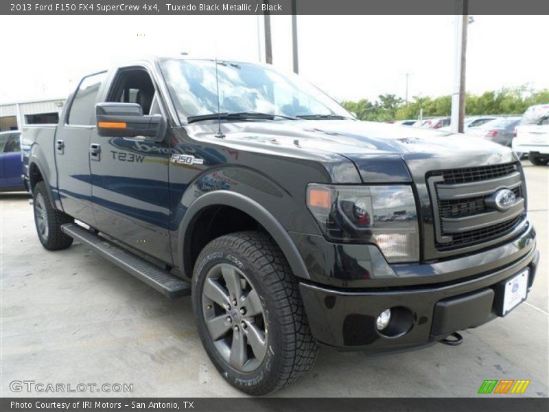 Tuxedo Black Metallic / Black 2013 Ford F150 FX4 SuperCrew 4x4