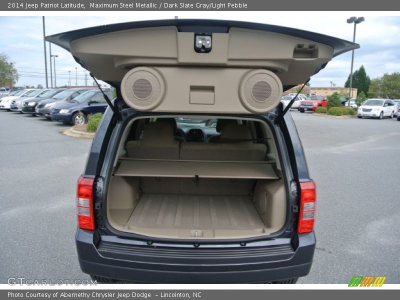 Maximum Steel Metallic / Dark Slate Gray/Light Pebble 2014 Jeep Patriot Latitude