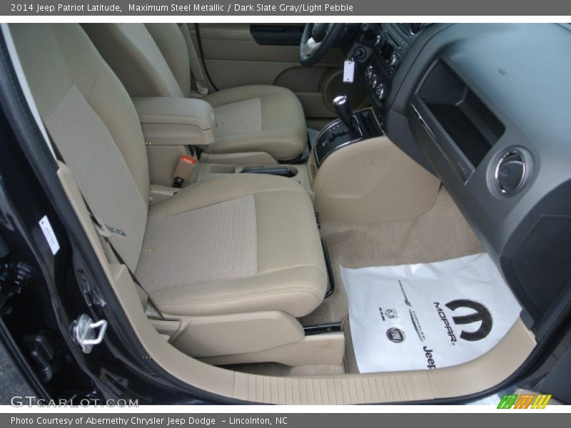 Maximum Steel Metallic / Dark Slate Gray/Light Pebble 2014 Jeep Patriot Latitude
