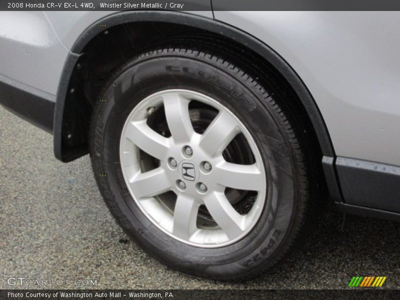 Whistler Silver Metallic / Gray 2008 Honda CR-V EX-L 4WD