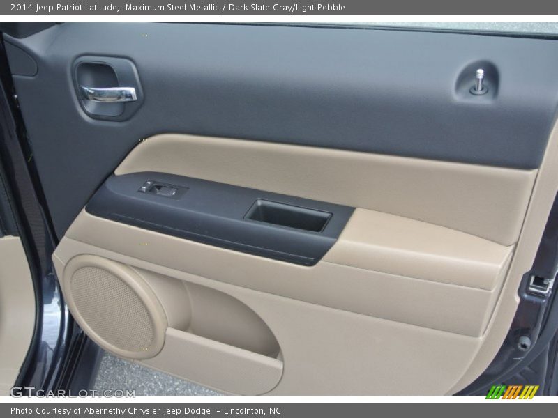 Maximum Steel Metallic / Dark Slate Gray/Light Pebble 2014 Jeep Patriot Latitude