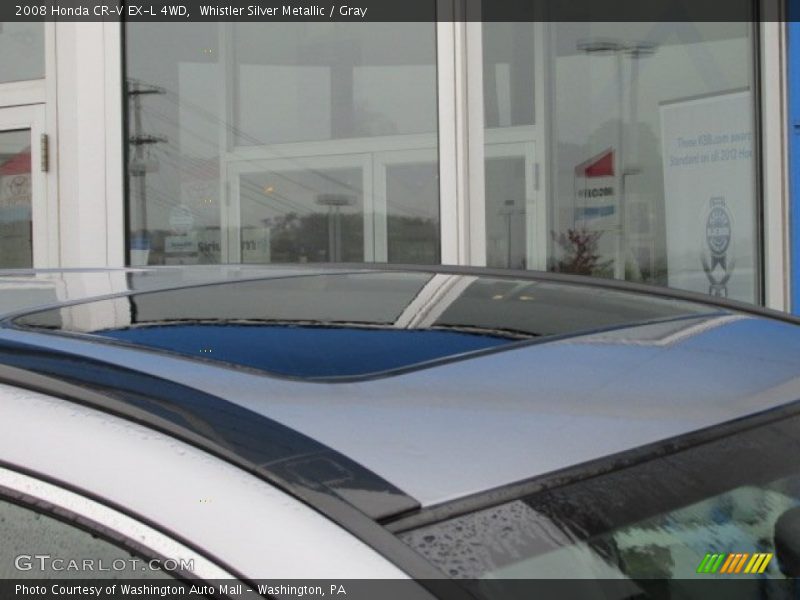 Whistler Silver Metallic / Gray 2008 Honda CR-V EX-L 4WD