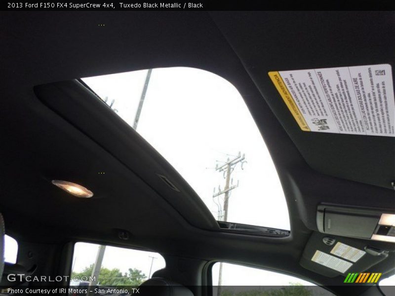 Tuxedo Black Metallic / Black 2013 Ford F150 FX4 SuperCrew 4x4