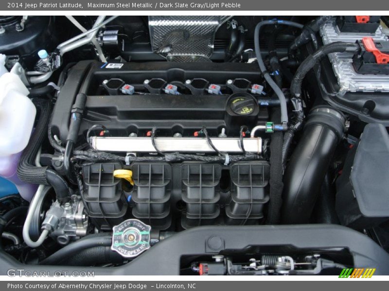 Maximum Steel Metallic / Dark Slate Gray/Light Pebble 2014 Jeep Patriot Latitude