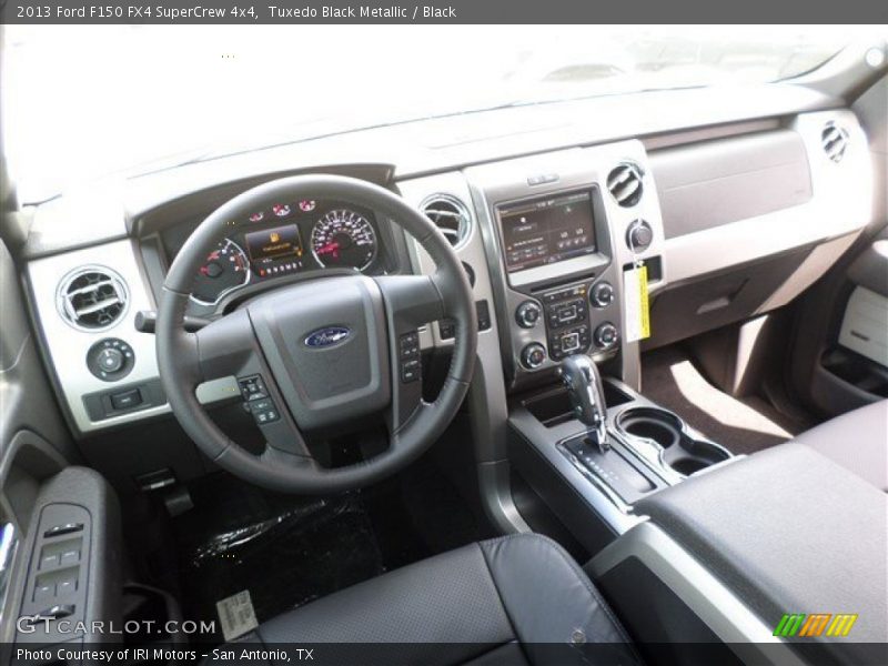 Tuxedo Black Metallic / Black 2013 Ford F150 FX4 SuperCrew 4x4