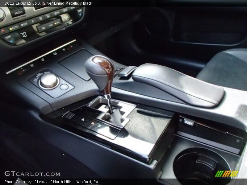 Silver Lining Metallic / Black 2013 Lexus ES 350