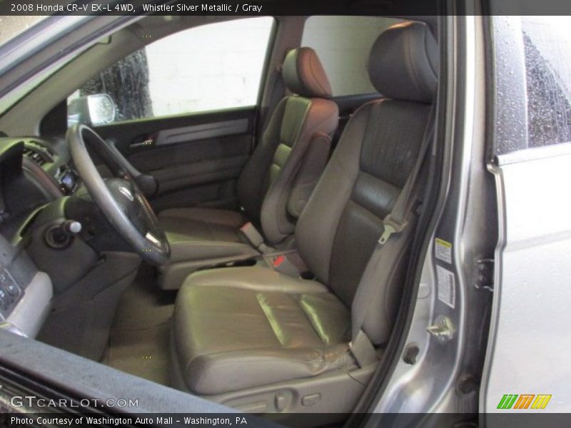 Whistler Silver Metallic / Gray 2008 Honda CR-V EX-L 4WD