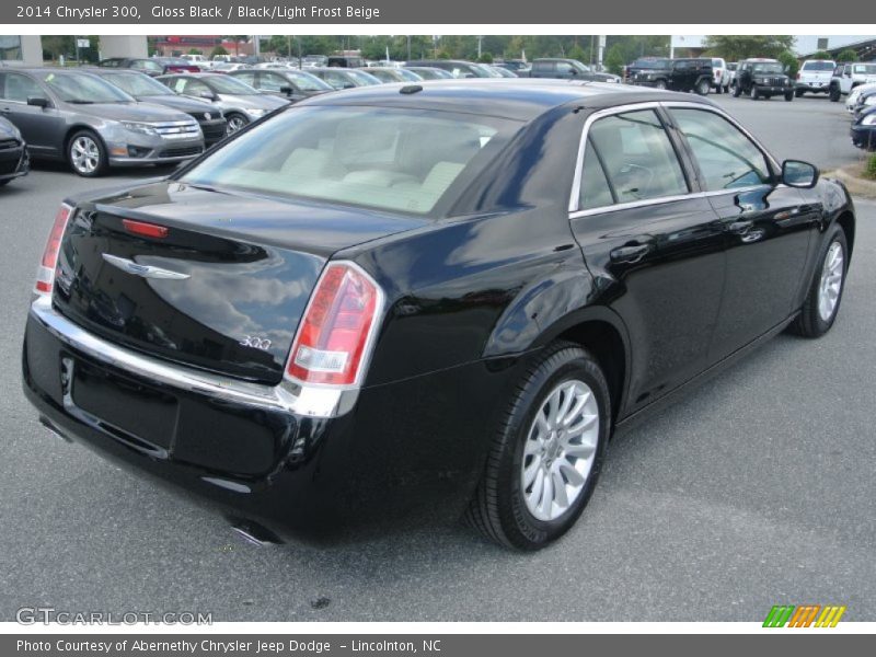 Gloss Black / Black/Light Frost Beige 2014 Chrysler 300