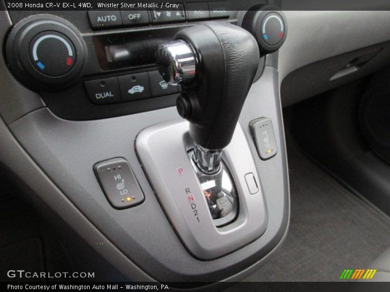 Whistler Silver Metallic / Gray 2008 Honda CR-V EX-L 4WD