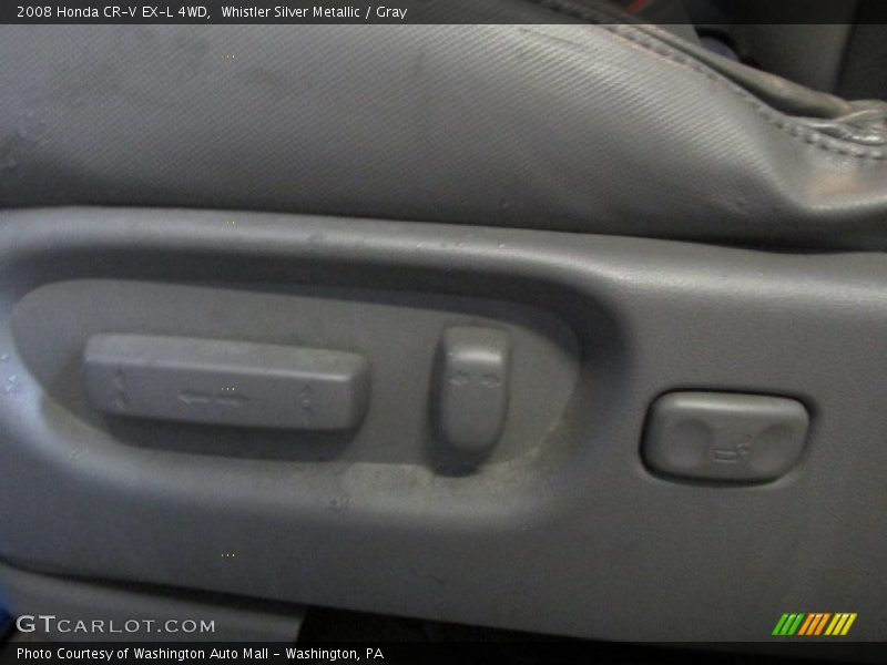 Whistler Silver Metallic / Gray 2008 Honda CR-V EX-L 4WD