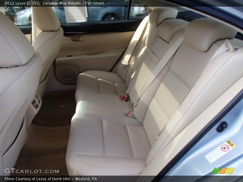 Cerulean Blue Metallic / Parchment 2013 Lexus ES 350