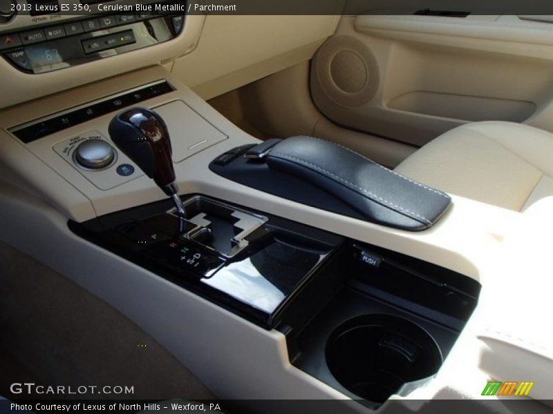 Cerulean Blue Metallic / Parchment 2013 Lexus ES 350