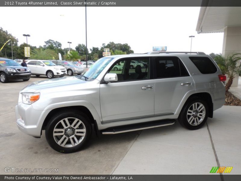 Classic Silver Metallic / Graphite 2012 Toyota 4Runner Limited