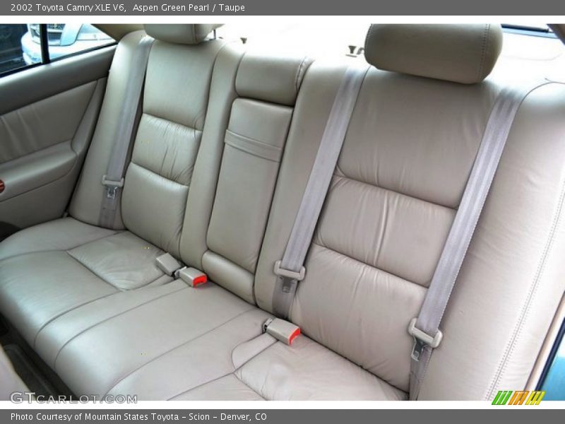 Aspen Green Pearl / Taupe 2002 Toyota Camry XLE V6
