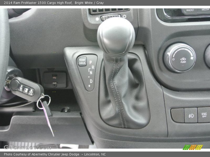 Controls of 2014 ProMaster 1500 Cargo High Roof