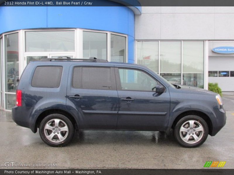 Bali Blue Pearl / Gray 2012 Honda Pilot EX-L 4WD