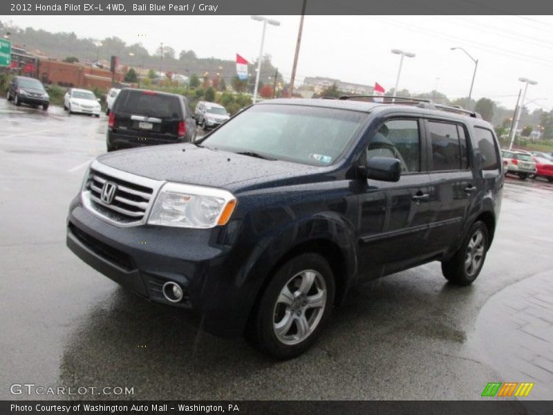 Bali Blue Pearl / Gray 2012 Honda Pilot EX-L 4WD