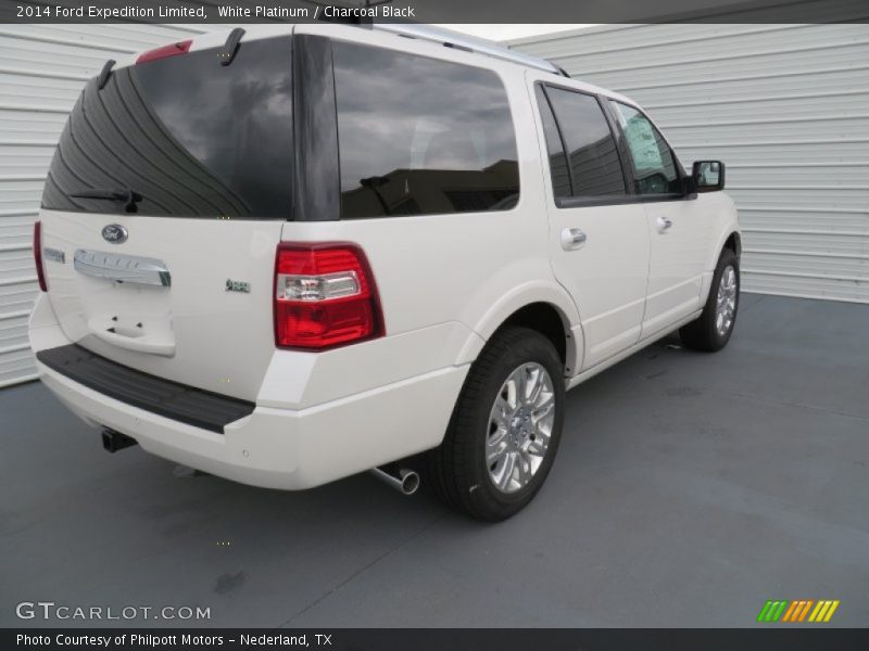 White Platinum / Charcoal Black 2014 Ford Expedition Limited