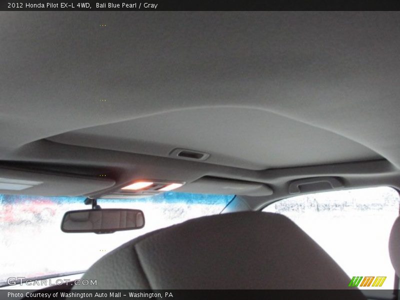 Bali Blue Pearl / Gray 2012 Honda Pilot EX-L 4WD