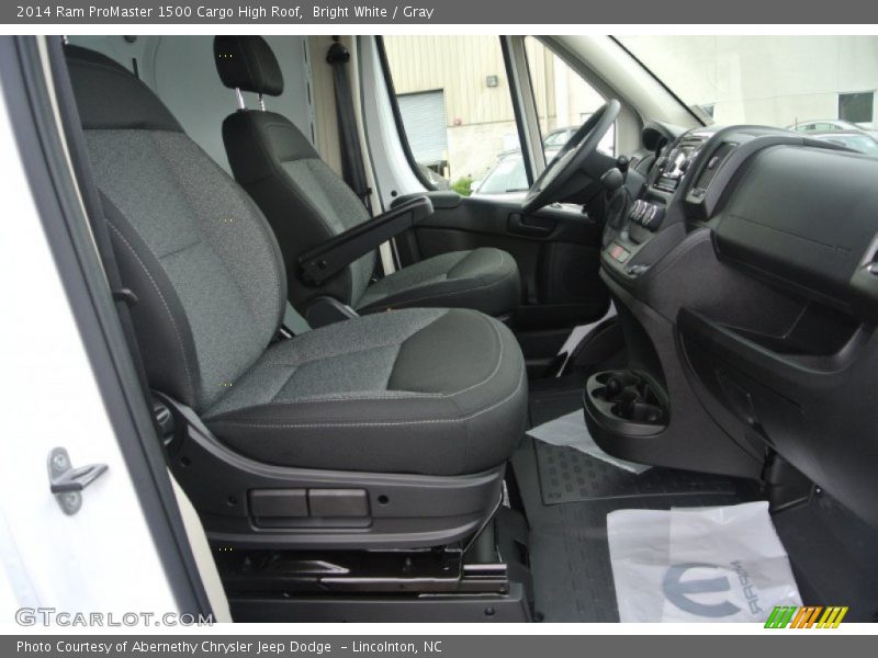 Front Seat of 2014 ProMaster 1500 Cargo High Roof