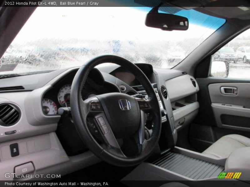 Bali Blue Pearl / Gray 2012 Honda Pilot EX-L 4WD