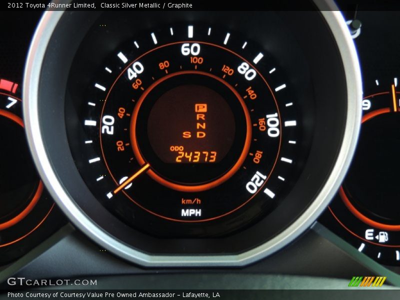 Classic Silver Metallic / Graphite 2012 Toyota 4Runner Limited