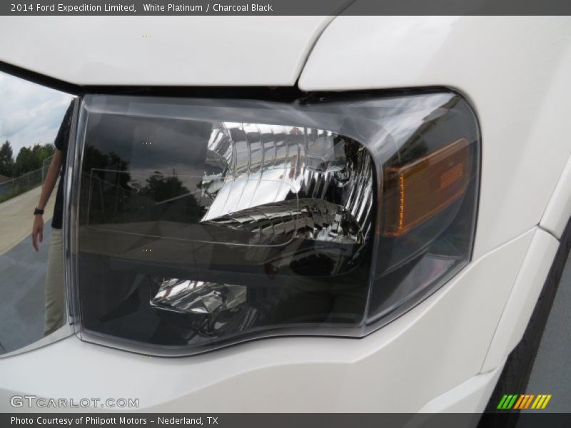 White Platinum / Charcoal Black 2014 Ford Expedition Limited