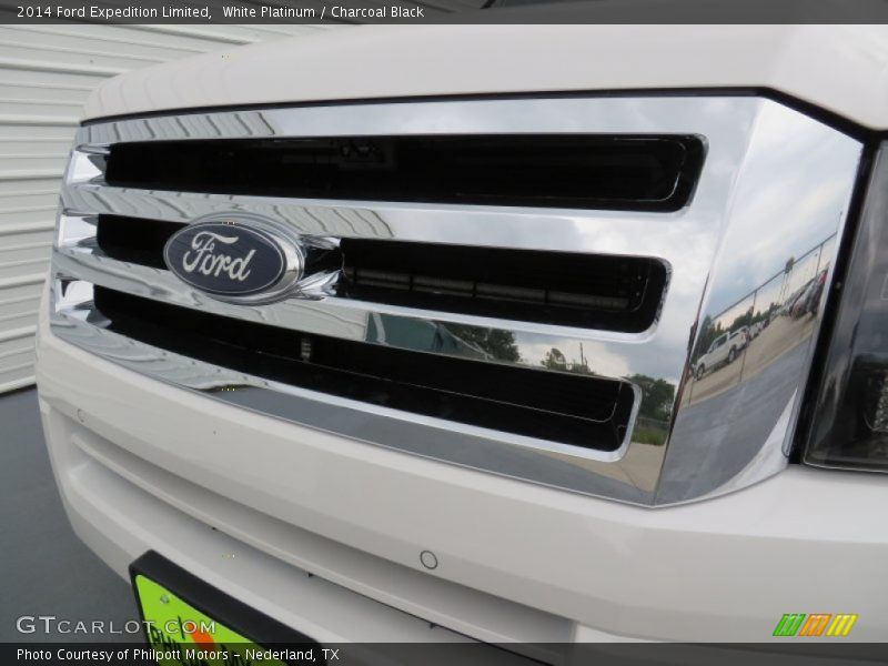 White Platinum / Charcoal Black 2014 Ford Expedition Limited