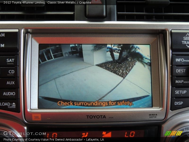 Classic Silver Metallic / Graphite 2012 Toyota 4Runner Limited