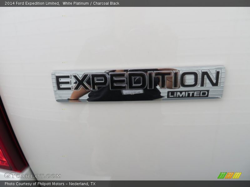 White Platinum / Charcoal Black 2014 Ford Expedition Limited