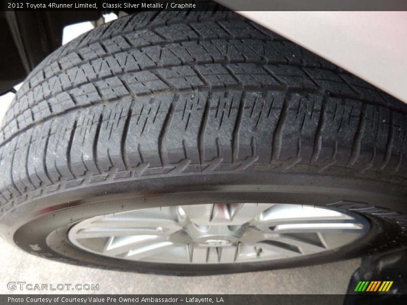 Classic Silver Metallic / Graphite 2012 Toyota 4Runner Limited