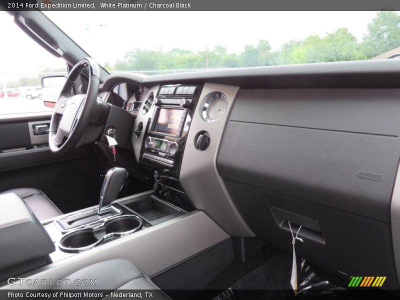 White Platinum / Charcoal Black 2014 Ford Expedition Limited
