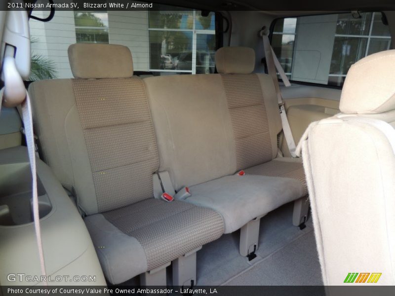 Blizzard White / Almond 2011 Nissan Armada SV