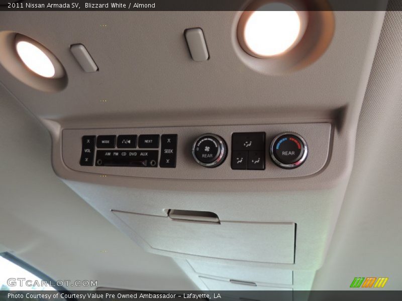 Blizzard White / Almond 2011 Nissan Armada SV