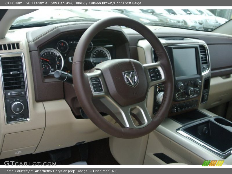 Dashboard of 2014 1500 Laramie Crew Cab 4x4